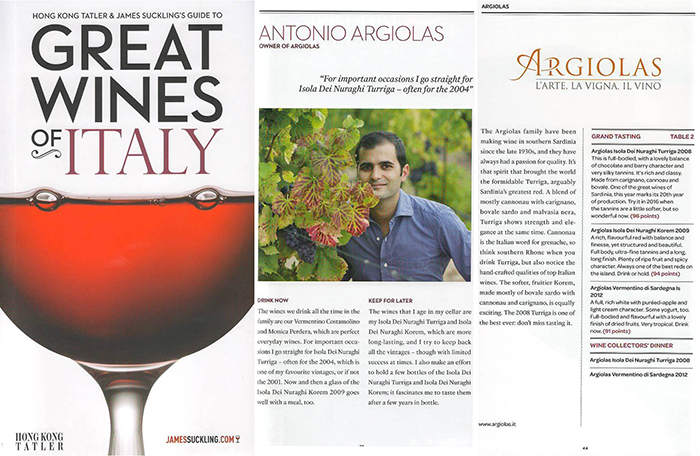 HK Tatler & JS's Guide to Great Wines of Italy (Dec 2013)